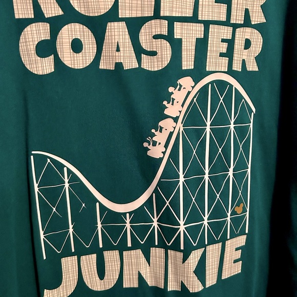 Roller Coaster Junkie t shirt - Picture 2 of 3